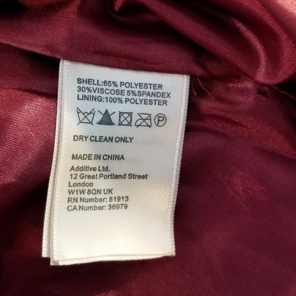 Darling S/Short/Jacket/Red - Picture 5 of 6